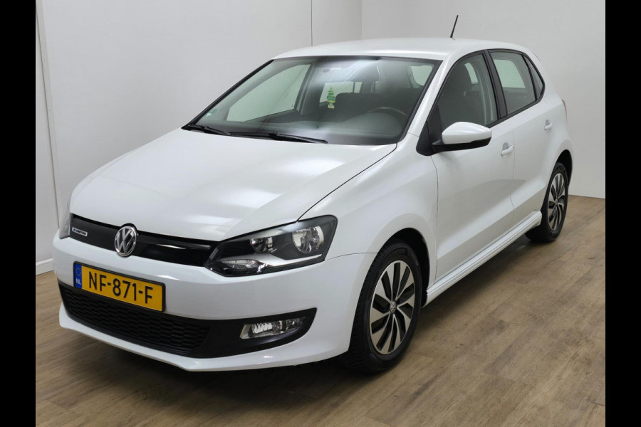 Volkswagen Polo Occasion 1.0 BlueMotion Edition dus extra zuinig! | Tweedehands Volkswagen Polo wit | Cruise en carplay radio |
