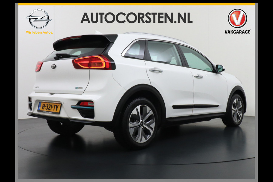 Kia e-Niro DynamicLine 64kWh 204pk Automaat Navi Auto-Pilot Adaptive-Cruise+stop&go Warmtepomp Apple Carplay Android Auto Pdc Led Ecc Keyle Lmv 17" Lane Assist Keyless-go Dwarsverkeerwaarsching Rijstrooksensor met correctie Origin.NLse auto € 44.000 nieuw