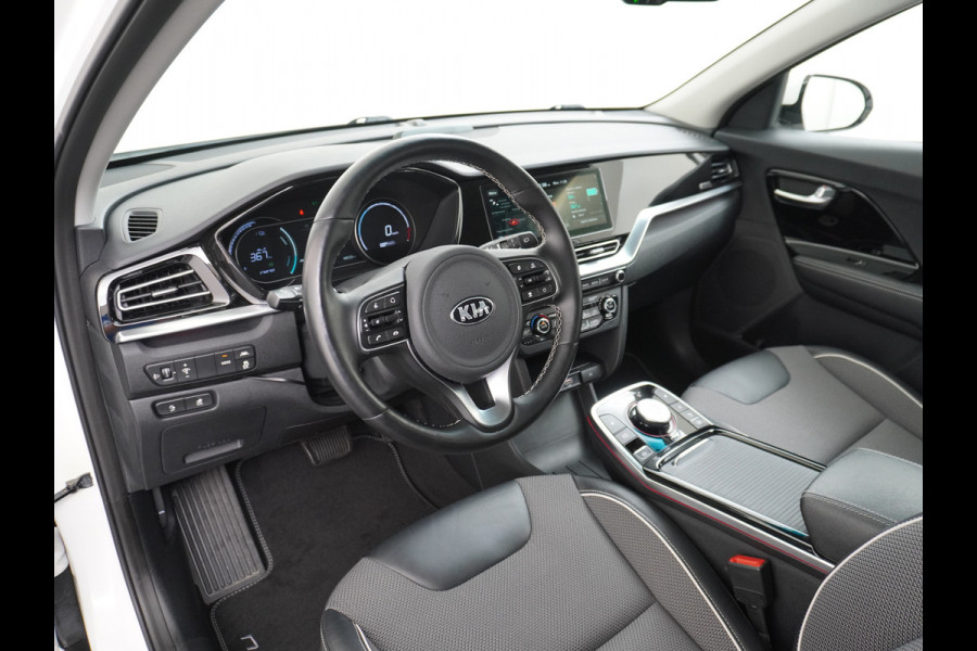 Kia e-Niro DynamicLine 64kWh 204pk Automaat Navi Auto-Pilot Adaptive-Cruise+stop&go Warmtepomp Apple Carplay Android Auto Pdc Led Ecc Keyle Lmv 17" Lane Assist Keyless-go Dwarsverkeerwaarsching Rijstrooksensor met correctie Origin.NLse auto € 44.000 nieuw