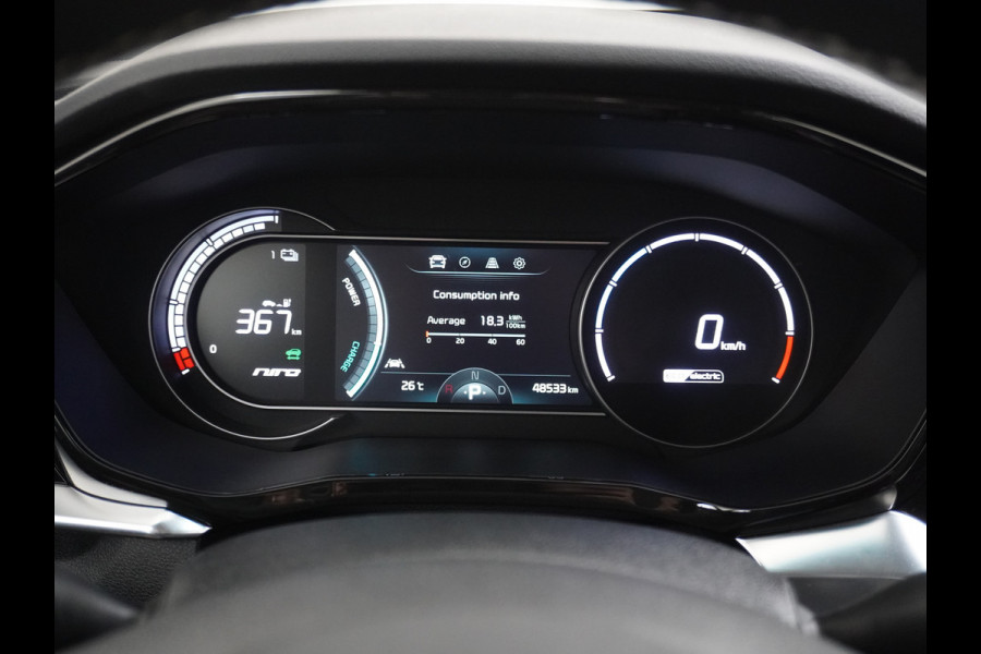 Kia e-Niro DynamicLine 64kWh 204pk Automaat Navi Auto-Pilot Adaptive-Cruise+stop&go Warmtepomp Apple Carplay Android Auto Pdc Led Ecc Keyle Lmv 17" Lane Assist Keyless-go Dwarsverkeerwaarsching Rijstrooksensor met correctie Origin.NLse auto € 44.000 nieuw