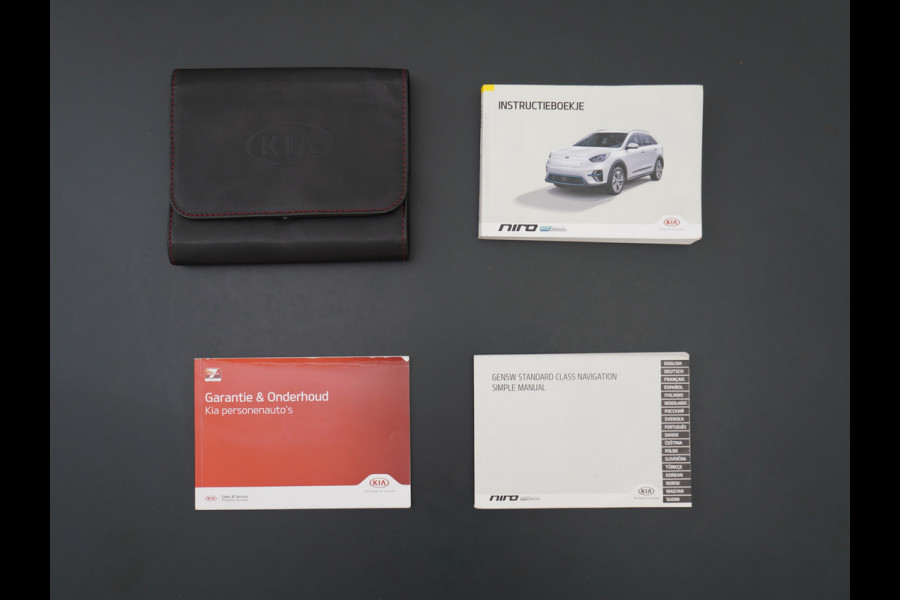 Kia e-Niro DynamicLine 64kWh 204pk Automaat Navi Auto-Pilot Adaptive-Cruise+stop&go Warmtepomp Apple Carplay Android Auto Pdc Led Ecc Keyle Lmv 17" Lane Assist Keyless-go Dwarsverkeerwaarsching Rijstrooksensor met correctie Origin.NLse auto € 44.000 nieuw