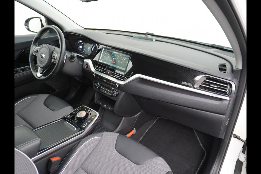 Kia e-Niro DynamicLine 64kWh 204pk Automaat Navi Auto-Pilot Adaptive-Cruise+stop&go Warmtepomp Apple Carplay Android Auto Pdc Led Ecc Keyle Lmv 17" Lane Assist Keyless-go Dwarsverkeerwaarsching Rijstrooksensor met correctie Origin.NLse auto € 44.000 nieuw