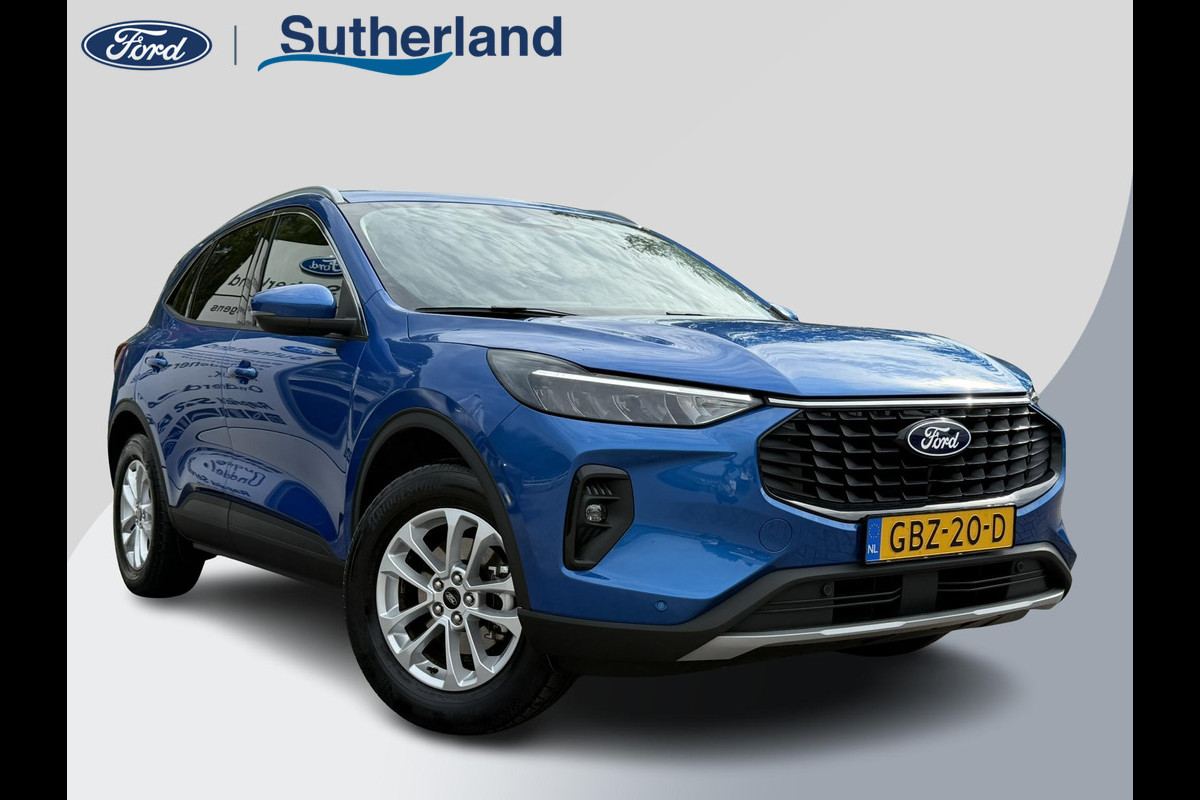 Ford Kuga 2.5 PHEV Titanium | SCI | 243pk | Nieuw Model | 2.100 kg trekgewicht | Winter Pack | Dessert Island Blue