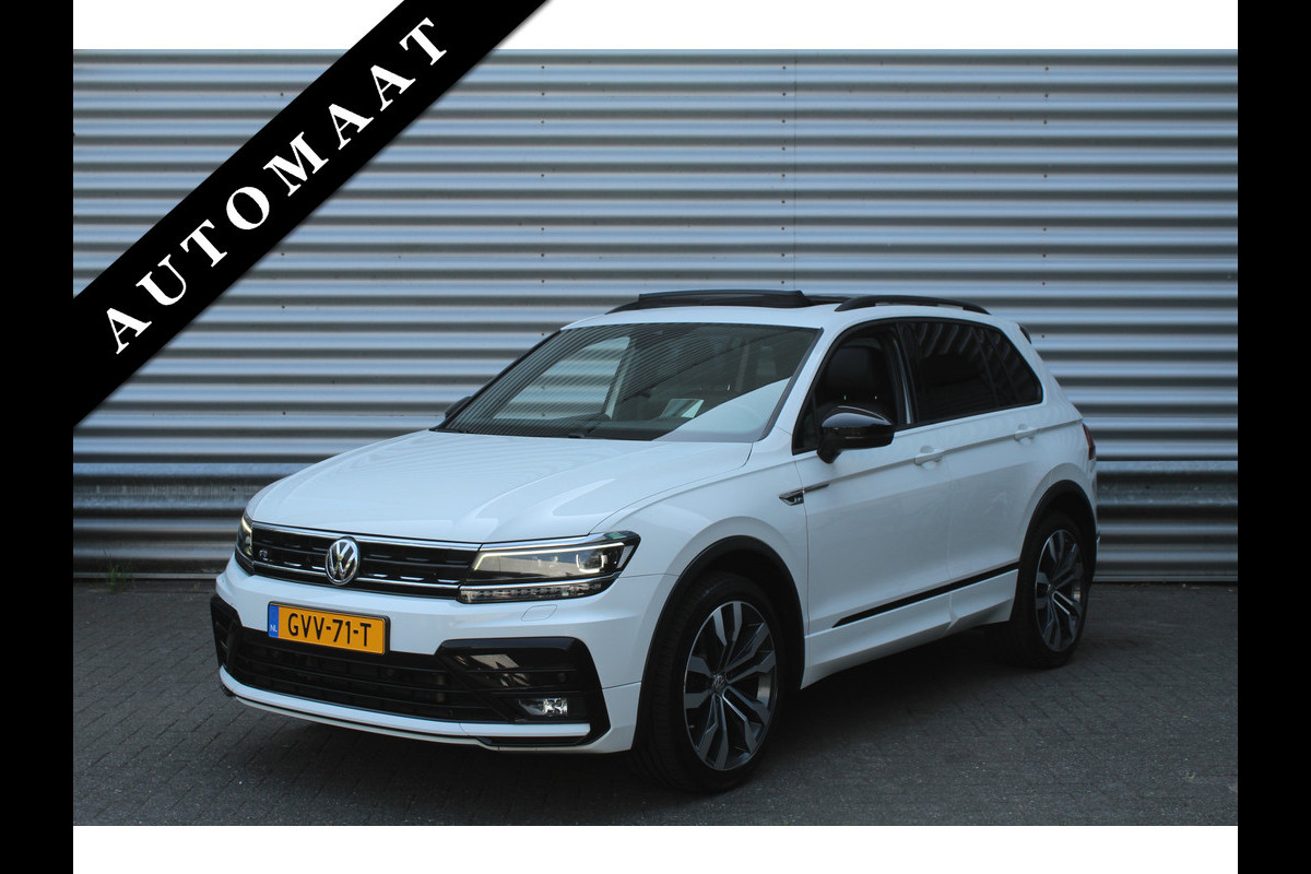 Volkswagen Tiguan 2.0 TSI 230pk 4Motion Highline Business R-Line DSG7 Panoramadak Clima Cruise Navi PDC  Dig. Cockpit HUD El. Klep 20"LMV