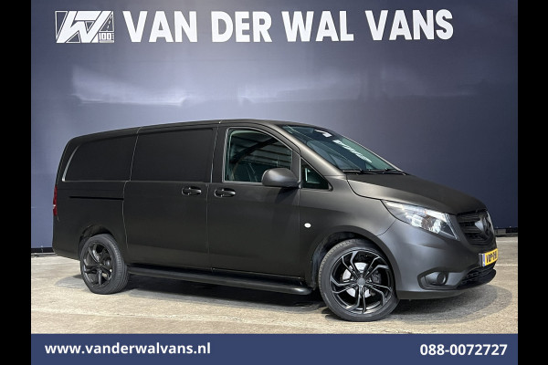 Mercedes-Benz Vito 111 CDI L2H1 *Black-Edition* Euro6 Airco | Camera | Apple Carplay | Android Auto | Leder | Stoelverwarming Cruisecontrol, Bijrijdersbank, Achterklep