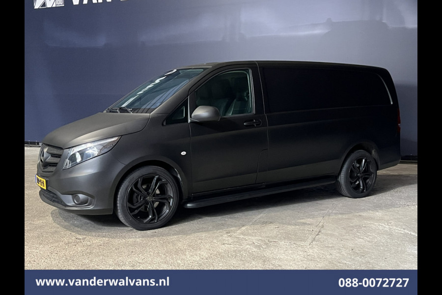 Mercedes-Benz Vito 111 CDI L2H1 *Black-Edition* Euro6 Airco | Camera | Apple Carplay | Android Auto | Leder | Stoelverwarming Cruisecontrol, Bijrijdersbank, Achterklep