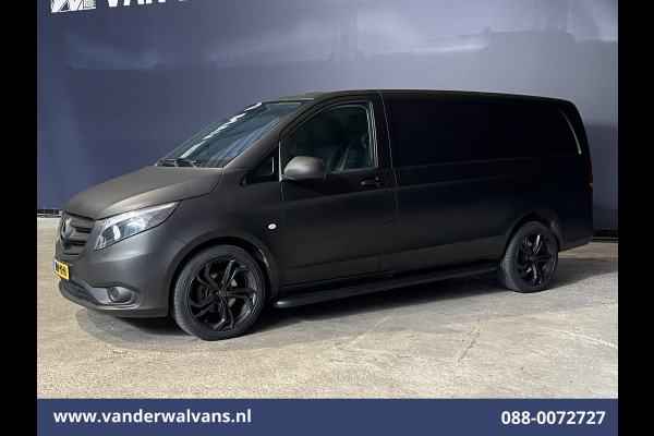 Mercedes-Benz Vito 111 CDI L2H1 *Black-Edition* Euro6 Airco | Camera | Apple Carplay | Android Auto | Leder | Stoelverwarming Cruisecontrol, Bijrijdersbank, Achterklep