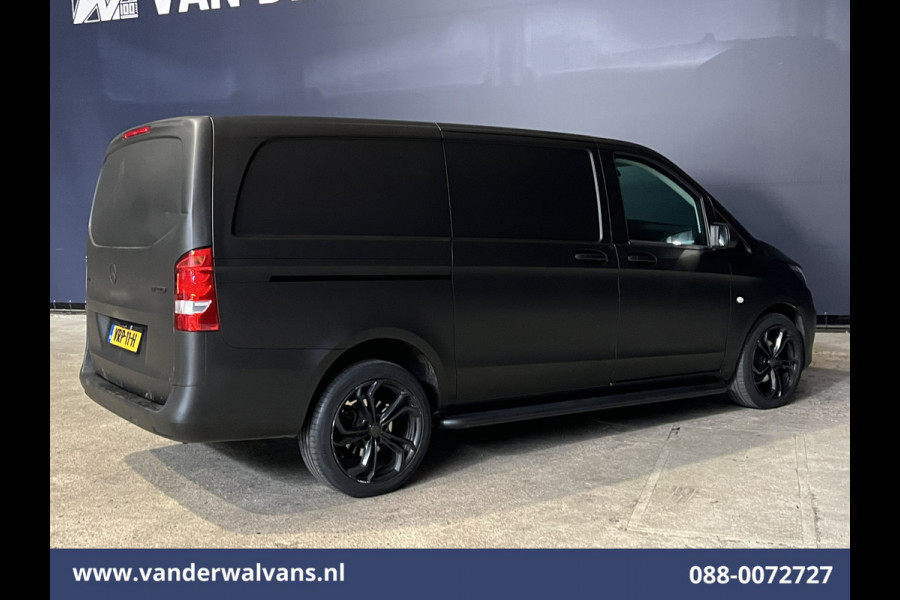 Mercedes-Benz Vito 111 CDI L2H1 *Black-Edition* Euro6 Airco | Camera | Apple Carplay | Android Auto | Leder | Stoelverwarming Cruisecontrol, Bijrijdersbank, Achterklep