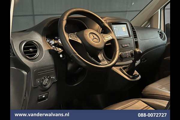 Mercedes-Benz Vito 111 CDI L2H1 *Black-Edition* Euro6 Airco | Camera | Apple Carplay | Android Auto | Leder | Stoelverwarming Cruisecontrol, Bijrijdersbank, Achterklep