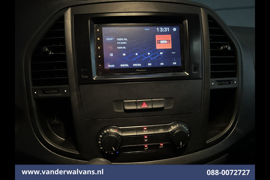 Mercedes-Benz Vito 111 CDI L2H1 *Black-Edition* Euro6 Airco | Camera | Apple Carplay | Android Auto | Leder | Stoelverwarming Cruisecontrol, Bijrijdersbank, Achterklep