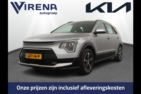 Kia Niro 1.6 GDi Hybrid DynamicLine Apple Carplay/Android Auto - Cruise Control Adaptief - Navigatie - Airco - Fabrieksgarantie tot 07-2031