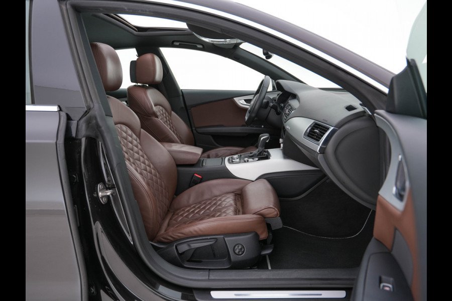 Audi A7 Sportback 3.0 TDI Quattro S-Line-Sportpack Edition Aut. *PANO | DESIGN-LEATHER | FULL-LED | BOSE-SOUNDSYSTEM | NAVI-FULLMAP | ECC | SHIFT-PADDLES | PDC | AIR-SUSPENSION | CRUISE | HEATED-SPORTSEATS | 20 "ALU*