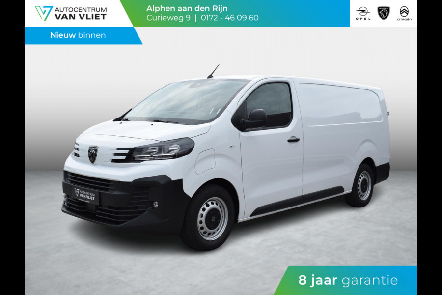 Peugeot e-Expert EV L3 75 kWh 3 ZITS | 8 jaar garantie | NAVI & CARPLAY | ACHTERUITRIJCAMERA MET SENSOREN | E.C.C. | UIT VOORRAAD LEVERBAAR