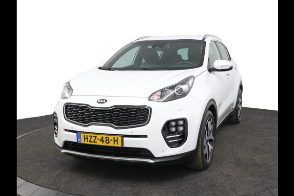Kia Sportage 1.6 T-GDI 4WD GT-Line PlusLine Airco -  Cruise Control - Climate Control - Dodehoek Detectie - Lederen Bekleding - Navigatie - Stoel/Stuur Verwarming - 12 Maanden BOVAG Garantie