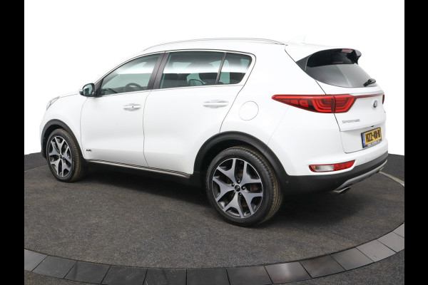 Kia Sportage 1.6 T-GDI 4WD GT-Line PlusLine Airco -  Cruise Control - Climate Control - Dodehoek Detectie - Lederen Bekleding - Navigatie - Stoel/Stuur Verwarming - 12 Maanden BOVAG Garantie