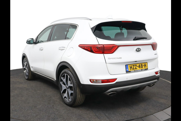 Kia Sportage 1.6 T-GDI 4WD GT-Line PlusLine Airco -  Cruise Control - Climate Control - Dodehoek Detectie - Lederen Bekleding - Navigatie - Stoel/Stuur Verwarming - 12 Maanden BOVAG Garantie