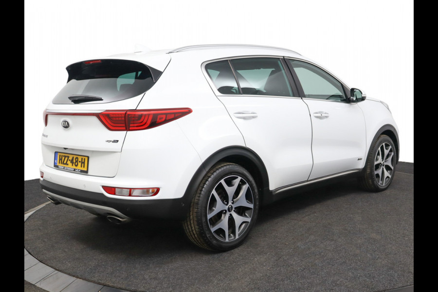 Kia Sportage 1.6 T-GDI 4WD GT-Line PlusLine Airco -  Cruise Control - Climate Control - Dodehoek Detectie - Lederen Bekleding - Navigatie - Stoel/Stuur Verwarming - 12 Maanden BOVAG Garantie