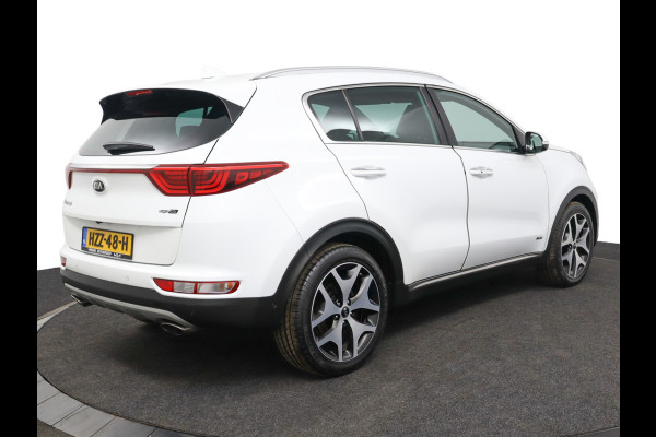 Kia Sportage 1.6 T-GDI 4WD GT-Line PlusLine Airco -  Cruise Control - Climate Control - Dodehoek Detectie - Lederen Bekleding - Navigatie - Stoel/Stuur Verwarming - 12 Maanden BOVAG Garantie