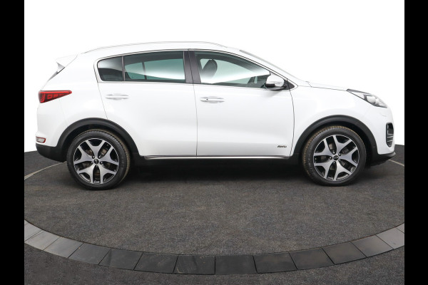 Kia Sportage 1.6 T-GDI 4WD GT-Line PlusLine Airco -  Cruise Control - Climate Control - Dodehoek Detectie - Lederen Bekleding - Navigatie - Stoel/Stuur Verwarming - 12 Maanden BOVAG Garantie