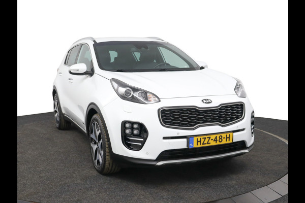 Kia Sportage 1.6 T-GDI 4WD GT-Line PlusLine Airco -  Cruise Control - Climate Control - Dodehoek Detectie - Lederen Bekleding - Navigatie - Stoel/Stuur Verwarming - 12 Maanden BOVAG Garantie