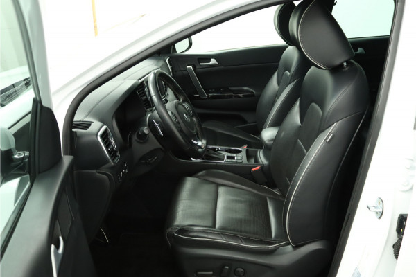 Kia Sportage 1.6 T-GDI 4WD GT-Line PlusLine Airco -  Cruise Control - Climate Control - Dodehoek Detectie - Lederen Bekleding - Navigatie - Stoel/Stuur Verwarming - 12 Maanden BOVAG Garantie