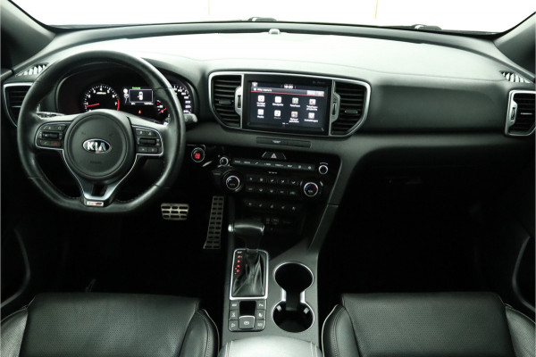 Kia Sportage 1.6 T-GDI 4WD GT-Line PlusLine Airco -  Cruise Control - Climate Control - Dodehoek Detectie - Lederen Bekleding - Navigatie - Stoel/Stuur Verwarming - 12 Maanden BOVAG Garantie