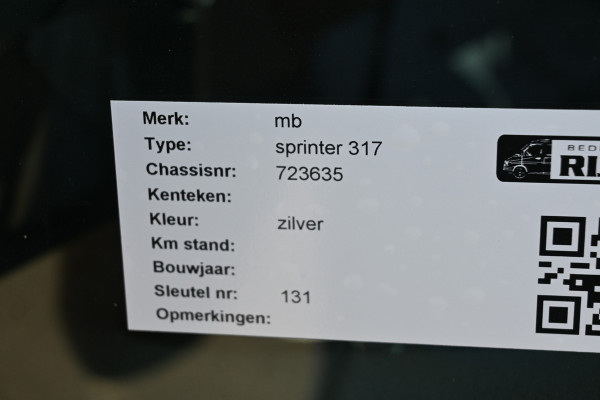 Mercedes-Benz Sprinter 317 CDI L3H2 Pro LED, Geveerde stoel, Stoelverwarming