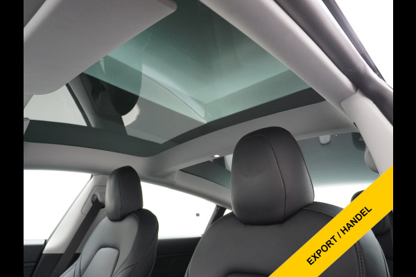 Tesla Model 3 RWD SR+ Nwe Model 60kWh LFP 283 PK Trekhaak Warmtepomp Elektr.A-klep FSD-3 Sentry Mode Bankverwarmd FSD 18" Premium Luidspr. Aut Navi LED Comfortstoelen ACC DAB Keyless en Voorverwarmen interieur via App One-Pedal-Drive Origineel Nederlandse auto Garantie Accu/Motor tot 31-03-2029 max 160.000km 1.584kg licht!