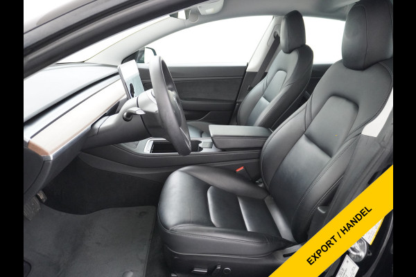 Tesla Model 3 RWD SR+ Nwe Model 60kWh LFP 283 PK Trekhaak Warmtepomp Elektr.A-klep FSD-3 Sentry Mode Bankverwarmd FSD 18" Premium Luidspr. Aut Navi LED Comfortstoelen ACC DAB Keyless en Voorverwarmen interieur via App One-Pedal-Drive Origineel Nederlandse auto Garantie Accu/Motor tot 31-03-2029 max 160.000km 1.584kg licht!