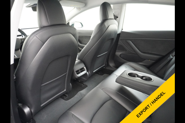 Tesla Model 3 RWD SR+ Nwe Model 60kWh LFP 283 PK Trekhaak Warmtepomp Elektr.A-klep FSD-3 Sentry Mode Bankverwarmd FSD 18" Premium Luidspr. Aut Navi LED Comfortstoelen ACC DAB Keyless en Voorverwarmen interieur via App One-Pedal-Drive Origineel Nederlandse auto Garantie Accu/Motor tot 31-03-2029 max 160.000km 1.584kg licht!