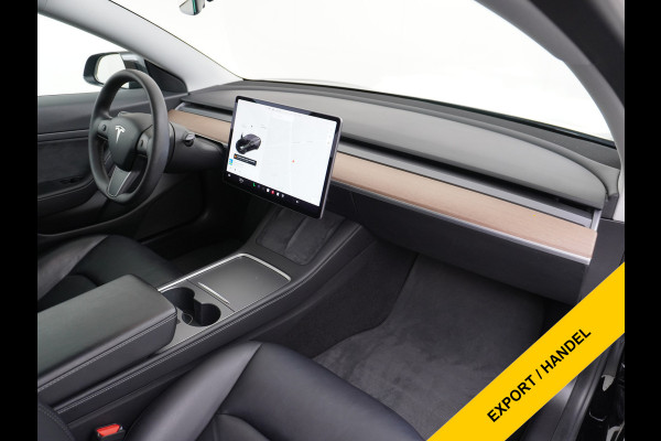 Tesla Model 3 RWD SR+ Nwe Model 60kWh LFP 283 PK Trekhaak Warmtepomp Elektr.A-klep FSD-3 Sentry Mode Bankverwarmd FSD 18" Premium Luidspr. Aut Navi LED Comfortstoelen ACC DAB Keyless en Voorverwarmen interieur via App One-Pedal-Drive Origineel Nederlandse auto Garantie Accu/Motor tot 31-03-2029 max 160.000km 1.584kg licht!