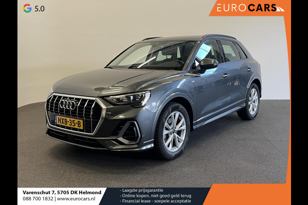 Audi Q3 35 TFSI S Line S-Tronic Aut. Panoramadak Climate control Adaptive Cruise Control Navi Full LED Trekhaak PDC VA+ Camera Carplay