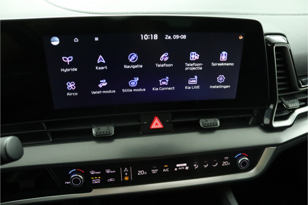 Kia Sportage 1.6 T-GDi Hybrid GT-Line Airco - Apple Carplay/Android Auto - Cruise Control Adaptief - Climate Control - Dodehoekdetectie - Navigatie - Stoel/Stuur Verwarming - Fabrieksgarantie tot 06-2031