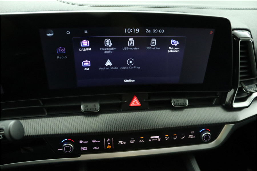 Kia Sportage 1.6 T-GDi Hybrid GT-Line Airco - Apple Carplay/Android Auto - Cruise Control Adaptief - Climate Control - Dodehoekdetectie - Navigatie - Stoel/Stuur Verwarming - Fabrieksgarantie tot 06-2031