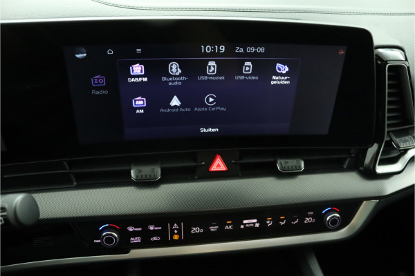 Kia Sportage 1.6 T-GDi Hybrid GT-Line Airco - Apple Carplay/Android Auto - Cruise Control Adaptief - Climate Control - Dodehoekdetectie - Navigatie - Stoel/Stuur Verwarming - Fabrieksgarantie tot 06-2031