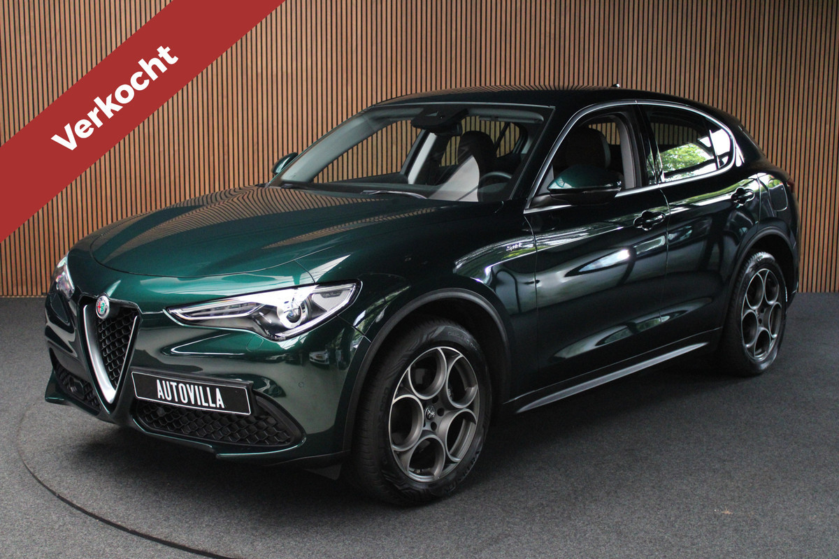 Alfa Romeo Stelvio 2.0 T AWD Leder Navi Camera ACC Android Elektr. achterklep Stuurverwarming PDC Stoelverwarming Xenon