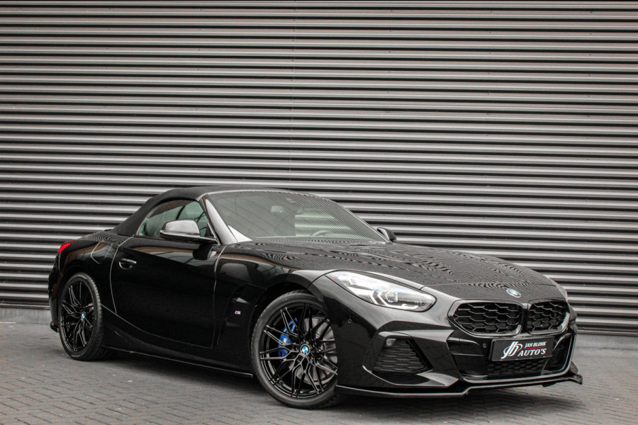 BMW Z4 Roadster SDrive30i High Executive M-SPORT 259PK / STUURVERWARMING / LEDEREN BEKLEDING / 33DKM / FULL BLACK / 19'' WHEELS