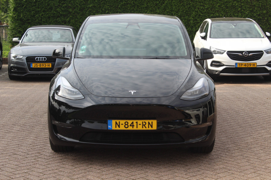 Tesla Model Y Long Range AWD 75 kWh / SoH 93% / Autopilot / Panoramadak / Camera / 21'' / Keyless / Leder / Dodehoek / Navigatie / Stoelverwarming