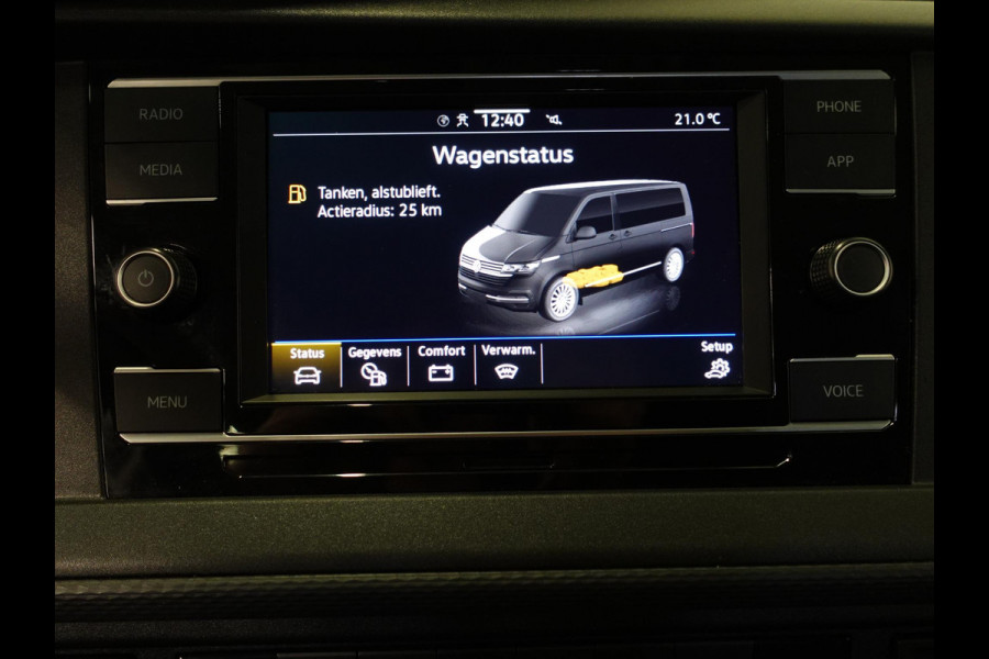 Volkswagen Transporter 2.0 TDI L2H1 Dubbele Cabine Highline Automaat Airco Bluetooth Trekhaak Apple Carplay/Android Auto Camera