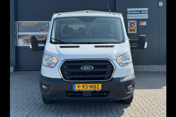 Ford Transit 350 2.0 TDCI L2H1 DC 4WD | Huif | CarPlay | Navi | Cruise | 7-persoons | Vierwielaandrijving | Airco | AWD 4x4