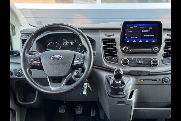 Ford Transit 350 2.0 TDCI L2H1 DC 4WD | Huif | CarPlay | Navi | Cruise | 7-persoons | Vierwielaandrijving | Airco | AWD 4x4