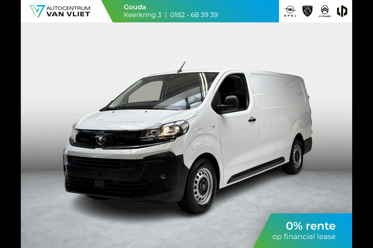 Opel Vivaro Electric L3 75 kWh 0% rente | 8 jaar garantie | Surround View Pakket | Geïsoleerde comfort scheidingswand met vaste ruit