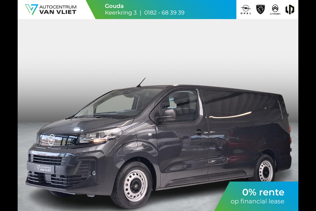 Opel Vivaro Electric L3 75 kWh 0% rente | 8 jaar garantie | Surround View Pakket | Geïsoleerde comfort scheidingswand met vaste ruit