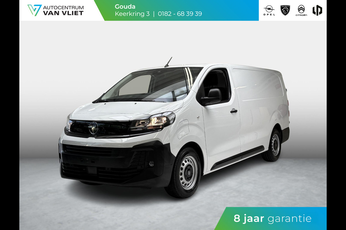 Opel Vivaro Electric L3 75 kWh | 8 jaar garantie | Surround View Pakket | Geïsoleerde comfort scheidingswand met vaste ruit