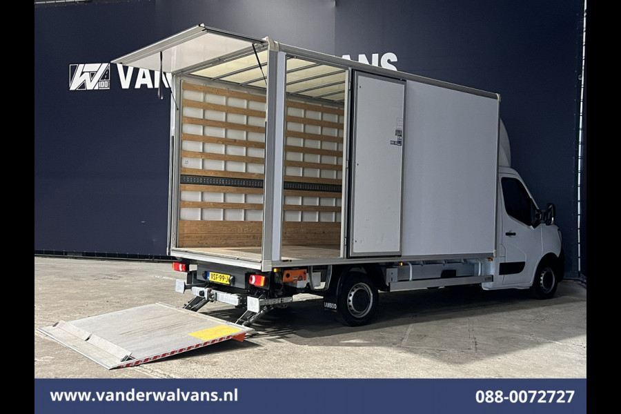 Renault Master 2.3 dCi 145 pk Bakwagen 232cm Hoog Laadklep Zijdeur Euro6 Airco | Cruisecontrol | LED | Lat om Lat betimmering Bijrijdersbank