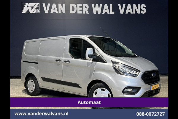 Ford Transit Custom 2.0 TDCI 131pk Automaat L1H1 Euro6 Airco | Camera | Navigatie | LED | Apple Carplay | Android Auto Cruisecontrol, Stoelverwarming, Trekhaak, Parkeersensoren, Achterklep