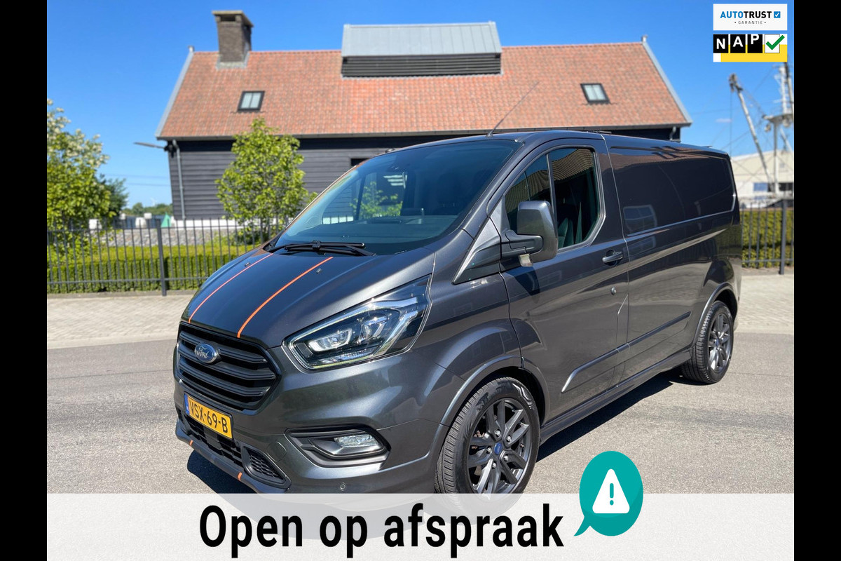 Ford Transit Custom 2.0 TDCI L1H1 SPORT ST-LINE AUTOMAAT LEER NAV I APPLE CARPLY LED-XENON