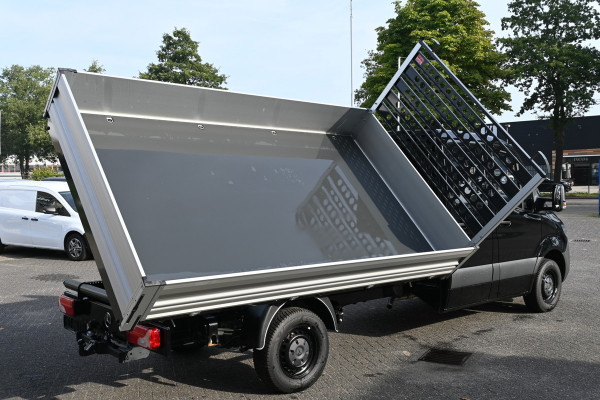 Mercedes-Benz Sprinter 317 CDI L3 DC Kipper 3-Zijden Henschel kieper, 3500 KG trekhaak, Geveerde stoel 3-zijdige kipper