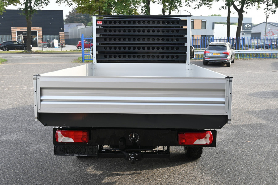 Mercedes-Benz Sprinter 317 CDI L3 DC Kipper 3-Zijden Henschel kieper, 3500 KG trekhaak, Geveerde stoel 3-zijdige kipper