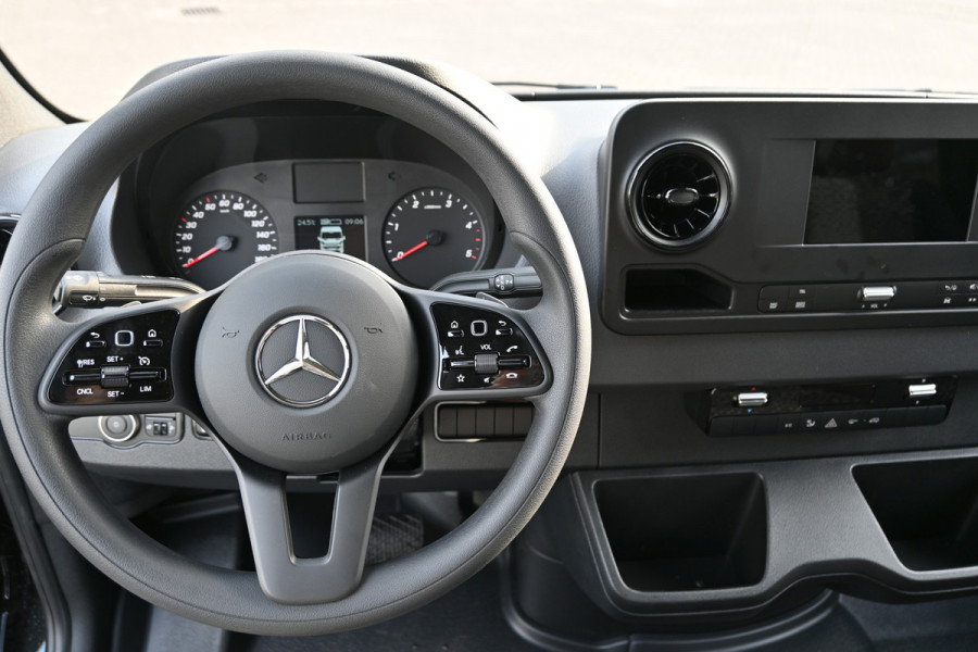 Mercedes-Benz Sprinter 317 CDI L3 DC Kipper 3-Zijden Henschel kieper, 3500 KG trekhaak, Geveerde stoel 3-zijdige kipper